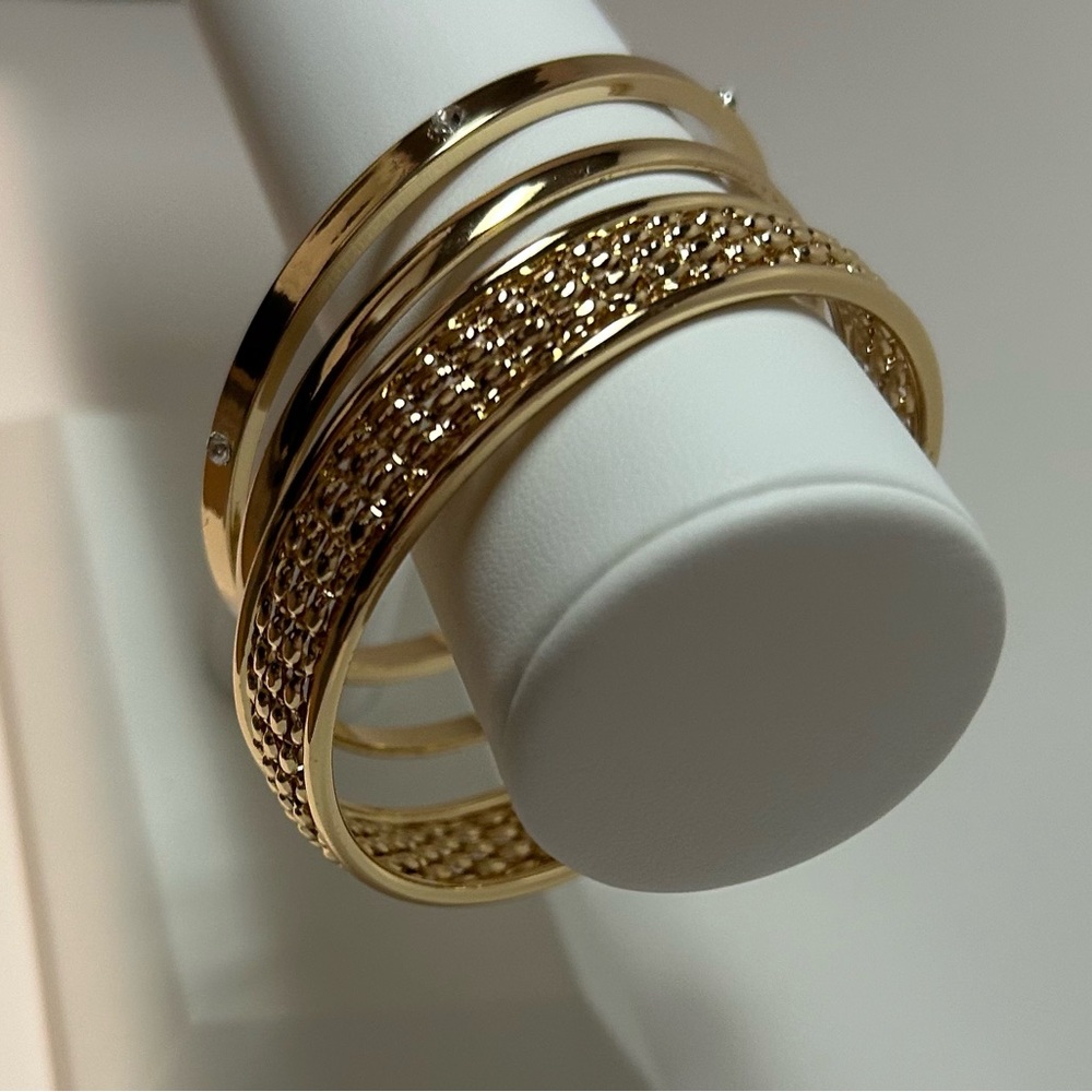 Anne Klein Gold-Tone 3-Pc. Set - Picture 3 of 5